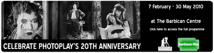 photoplay barbican 20 anniversary banner